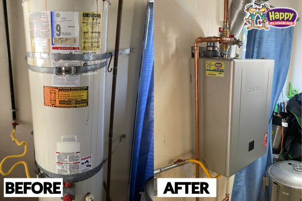 Noritz Tankless Water Heater Installation in Imperial Beach