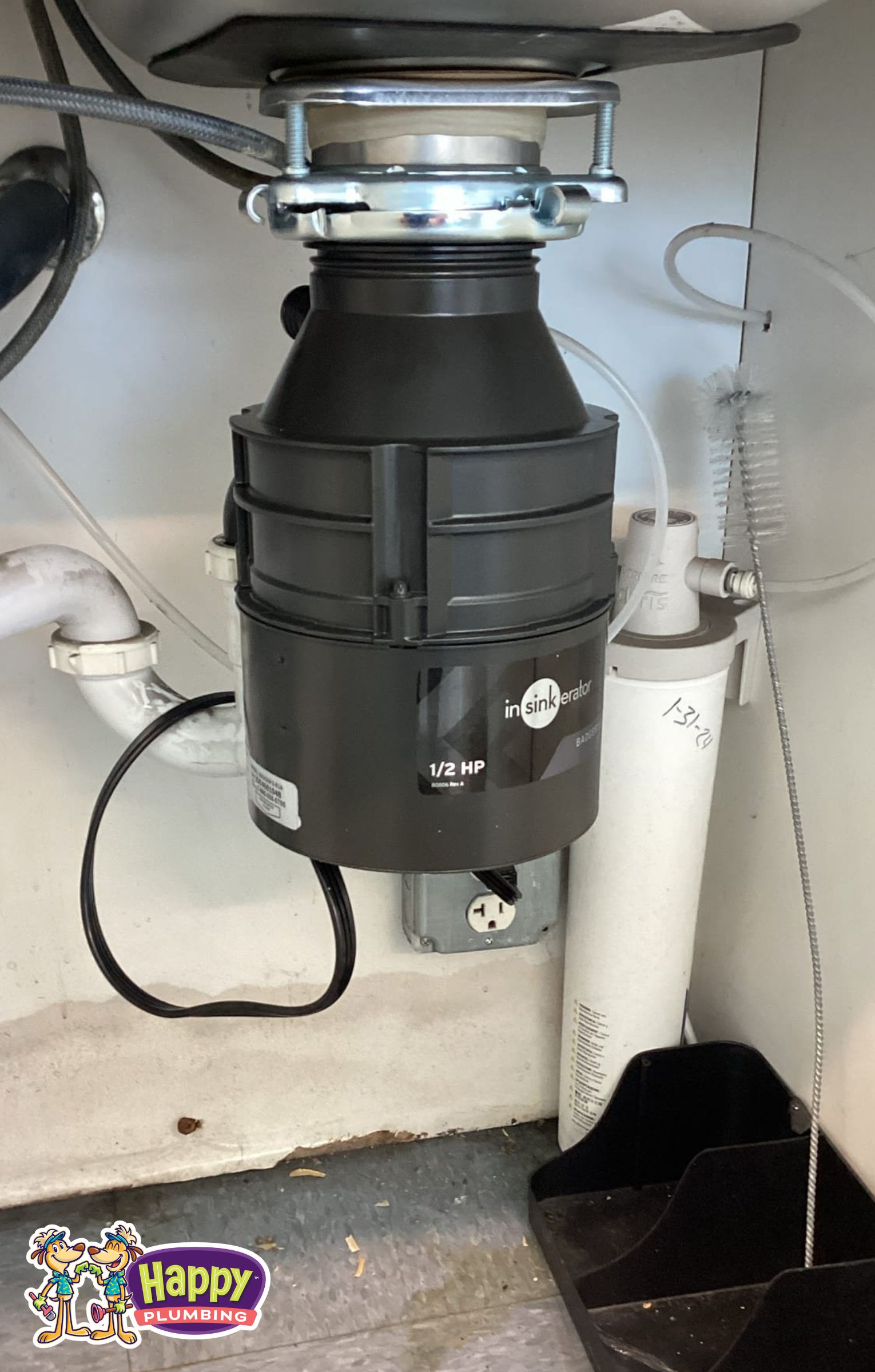 Toilet Valve Leak and Garbage Disposal Replacement in Lakeside