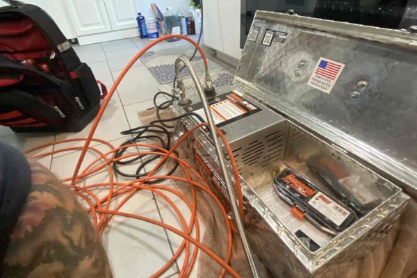 Hydro Jetting Kitchen Sink in Rancho Bernardo, Ca