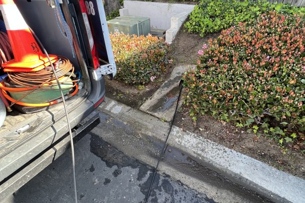 Patio Area Drain Hydro Jetting Service in Rancho Bernardo, Ca