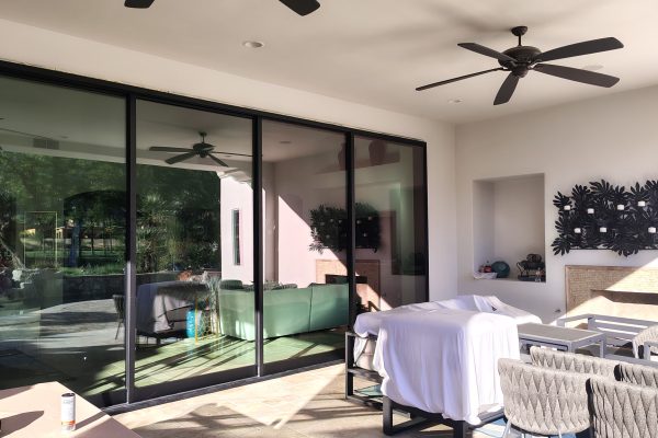 Multi Panel Stacking Sliding Door Installation in La Quinta, CA 92253