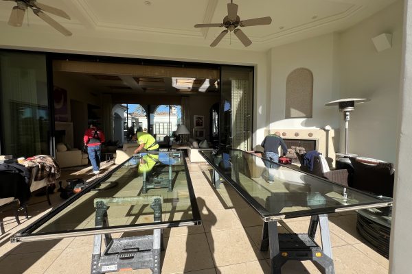 12 Foot Sliding Door Repair In La Quinta, CA