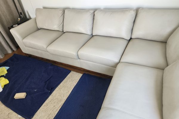 Leather Sofa Cleaning and Conditioning in Huntington Beach, CA