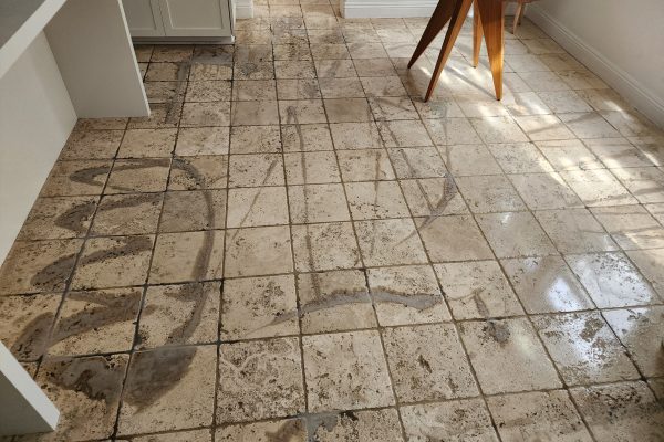 Travertine Stone Cleaning and Sealing in Lake Forest, CA