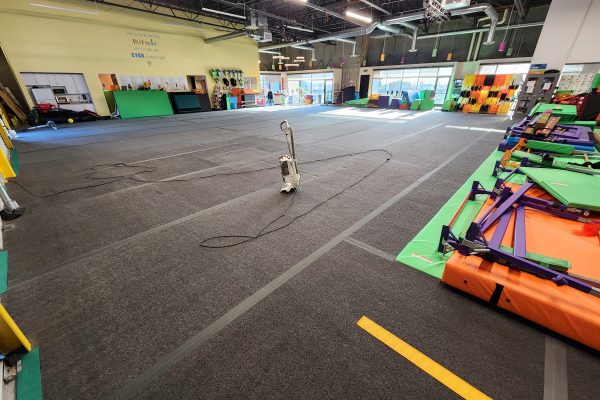 Gymnastics Padded Carpet Cleaning in Rancho Mission Viejo, CA.