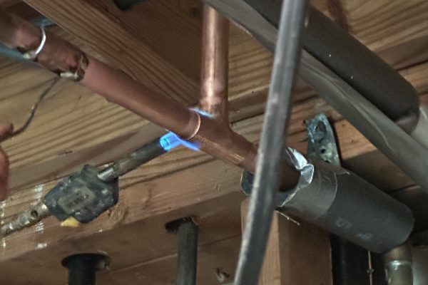 Water Line Reroute in Farmers Branch, TX