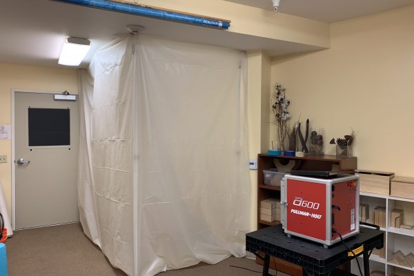Mold Removal at High School in Corona, California