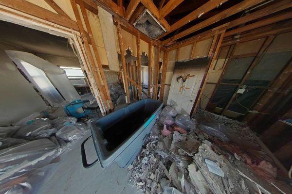Fire Damage in Ocean View Blvd San Diego 92113