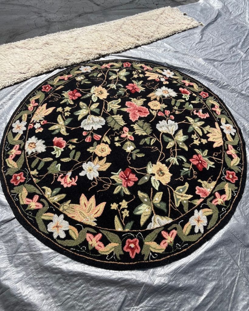 Dinning room rug cleaning