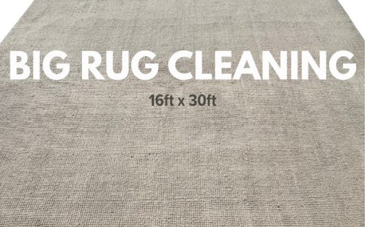 Large Rug Cleaning in Southern California - Foot Traffic Stain Removal Experts
