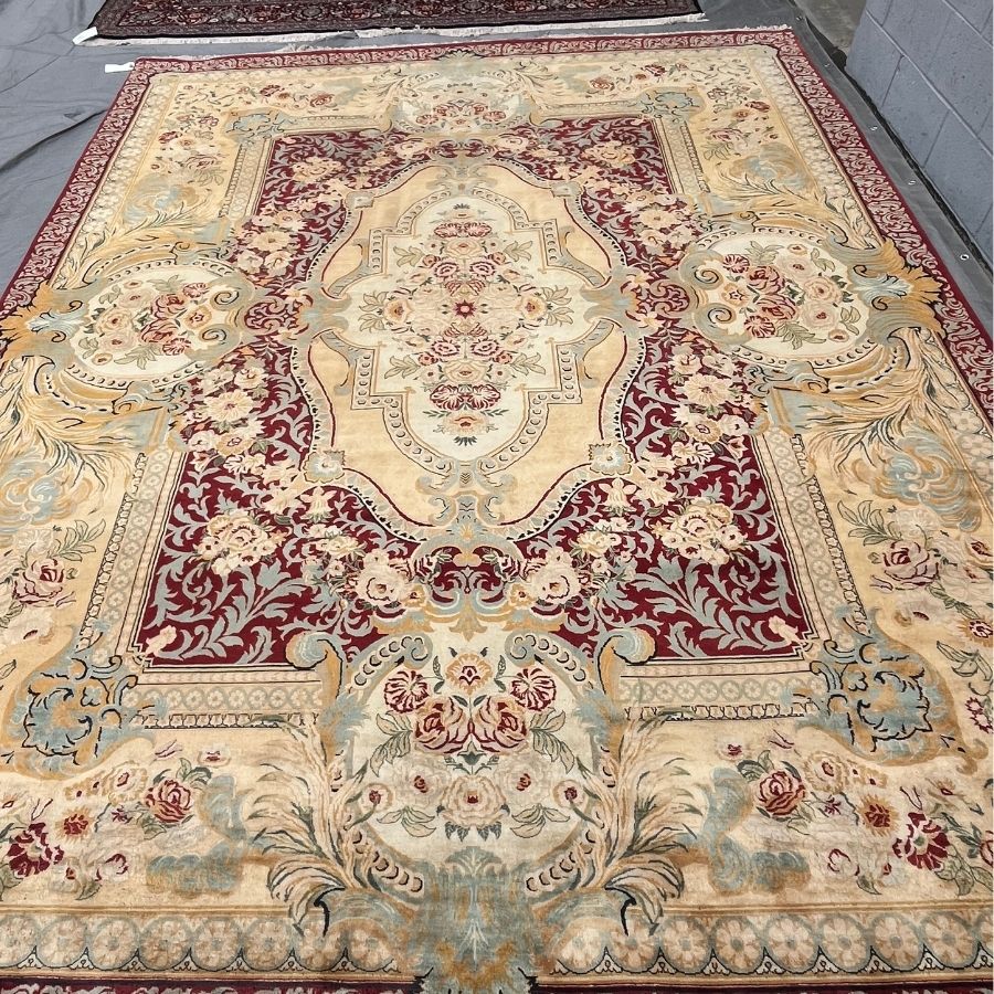 French Needlepoint Rug Restoration & Cleaning in Ontario, CA | European Design Experts