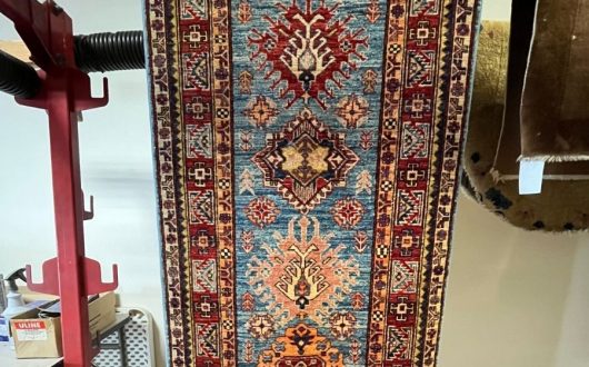 Kazak Wool Rug Runner Cleaning in Laguna Hills, CA