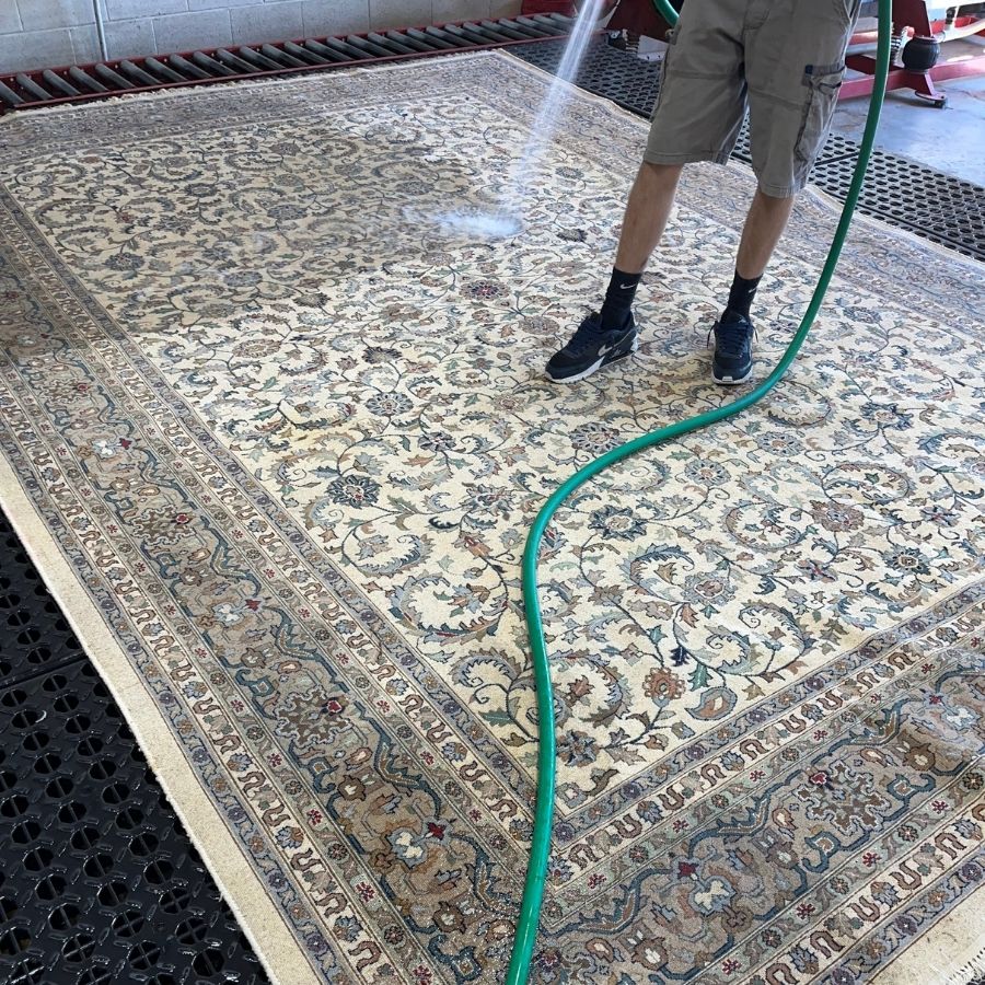In-Plant Rug Washing in Southern California