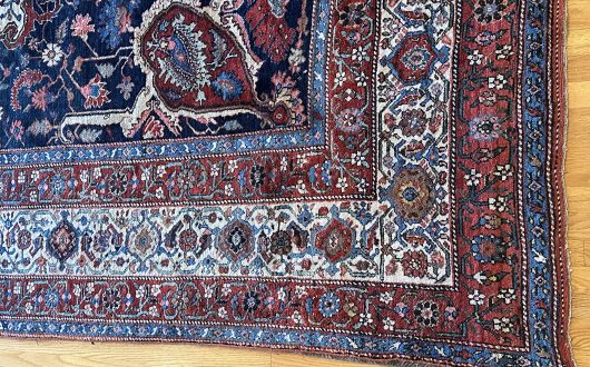 Redlands CA Persian Rug Cleaners Off-Site Job