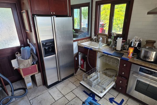 Dishwasher Leak Water Damage in Laguna Beach , CA