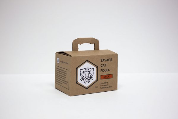 Savage Cat Food | Custom Corrugated Boxes