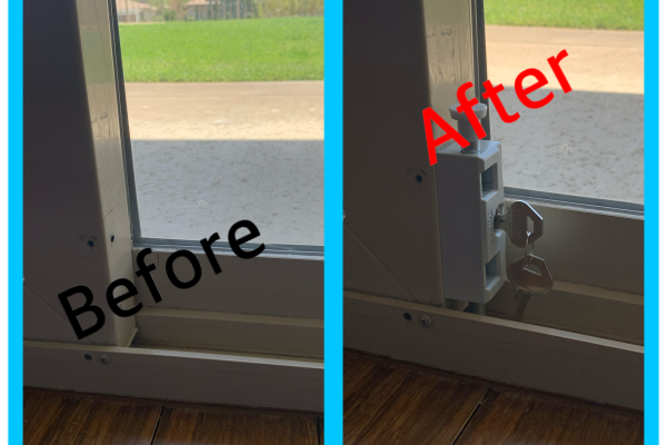Patio Sliding Door Security Bolt Installation Summerlin