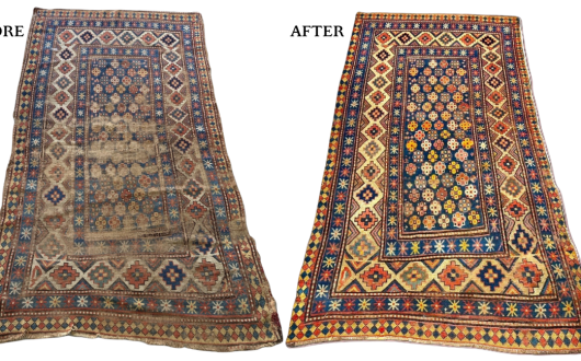 Rug Shape Correction Project in Palm Springs
