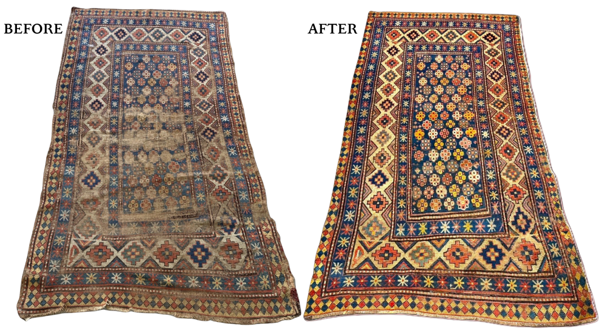 Rug Shape Correction Project in Palm Springs