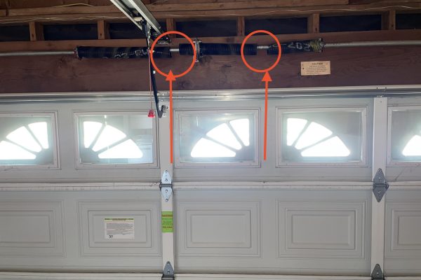 Broken Garage Door Spring in Menifee, CA